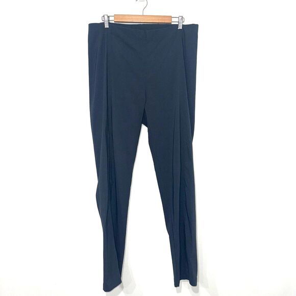 Franne Golde Original Magic Straight Leg Pant - Charcoal 18 - Picture 1 of 6